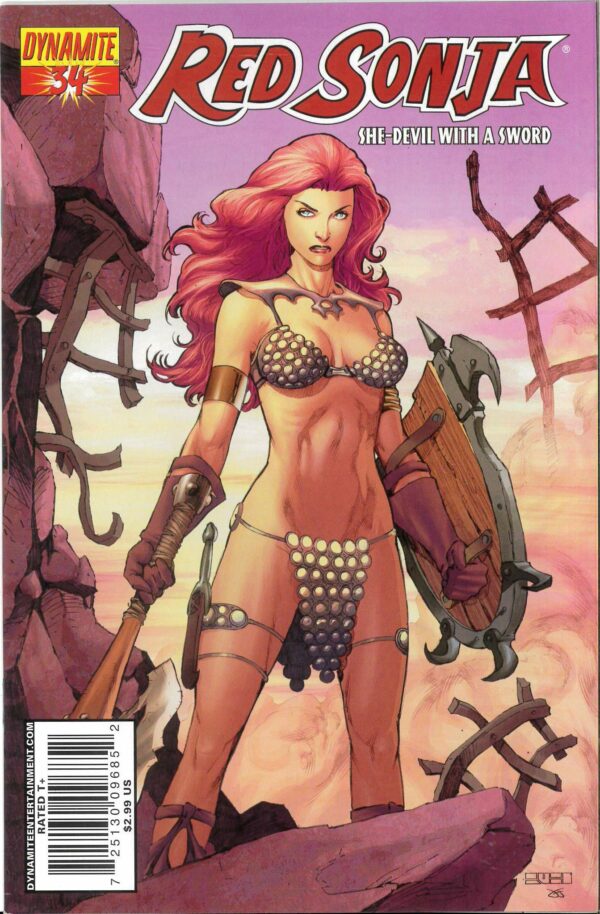 RED SONJA (2005-2015 SERIES) #34: Mel Rubi cover A