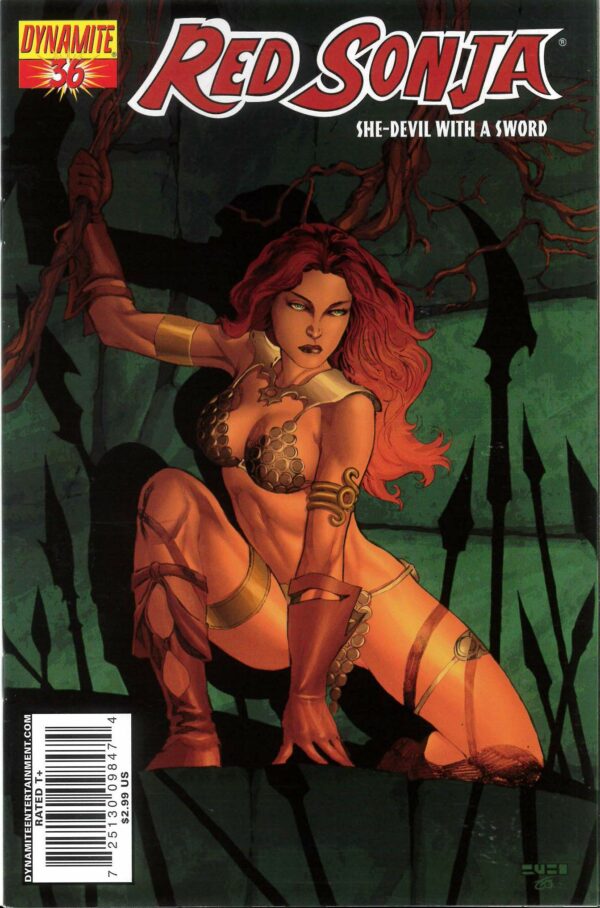 RED SONJA (2005-2015 SERIES) #36: Mel Rubi cover A