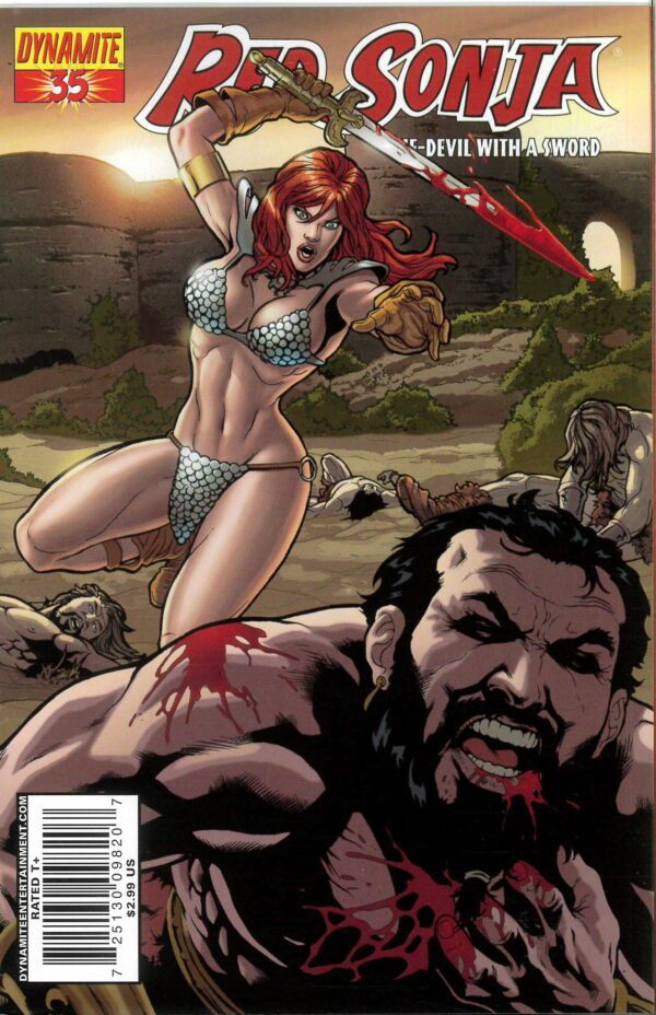 RED SONJA (2005-2015 SERIES) #35: Carlos Rafael cover C