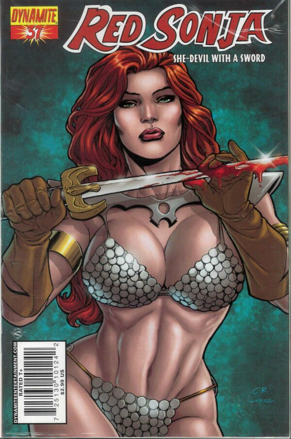 RED SONJA (2005-2015 SERIES) #37: Carlos Rafael cover C