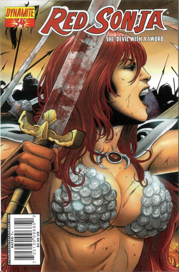 RED SONJA (2005-2015 SERIES) #34: Fabiano Neves cover B