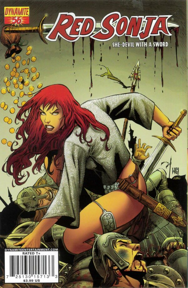 RED SONJA (2005-2015 SERIES) #56: Walter Geovanni cover B