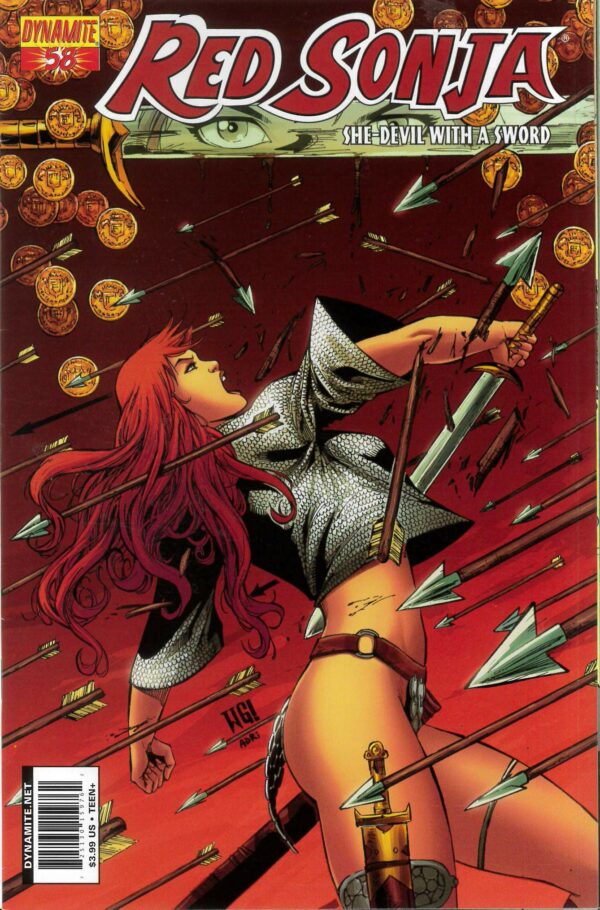 RED SONJA (2005-2015 SERIES) #58: Walter Geovanni cover B