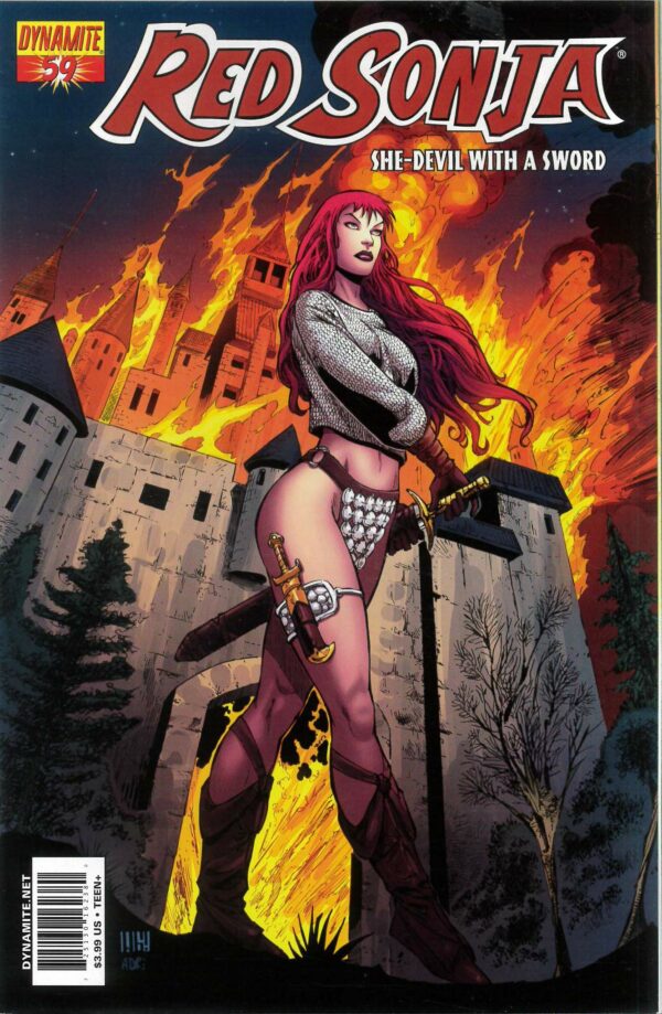 RED SONJA (2005-2015 SERIES) #59: Walter Geovanni cover B