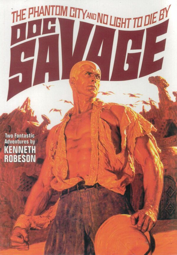 DOC SAVAGE DOUBLE NOVEL #36: #36 James Bama cover