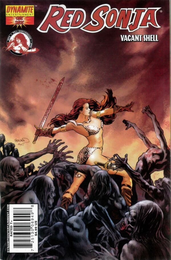 RED SONJA: VACANT SHELL ONE SHOT: Paul Renaud cover A