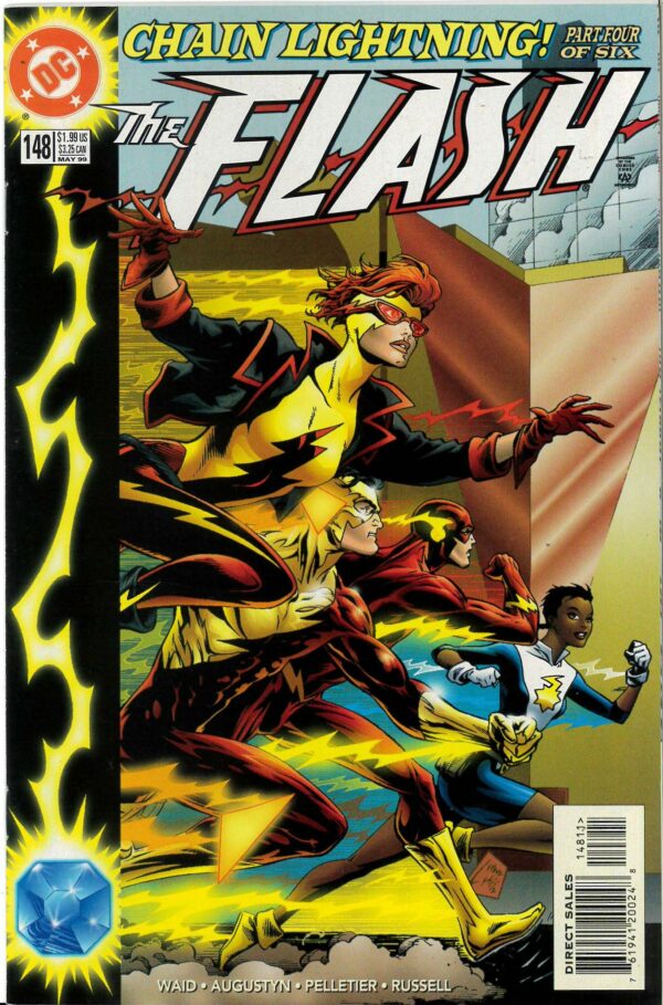 FLASH (1987-2008 SERIES) #148: Chain Lightning 4/6: