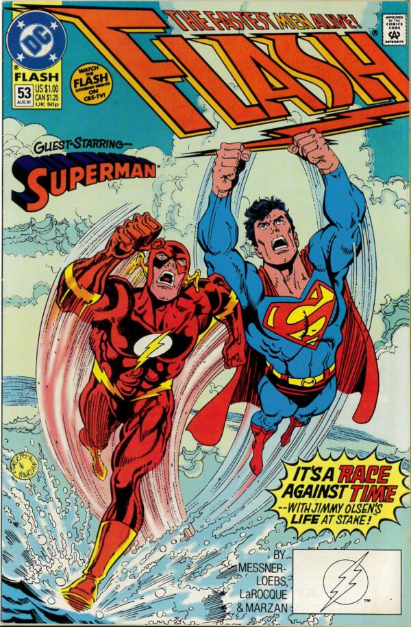 FLASH (1987-2008 SERIES) #53: Superman: