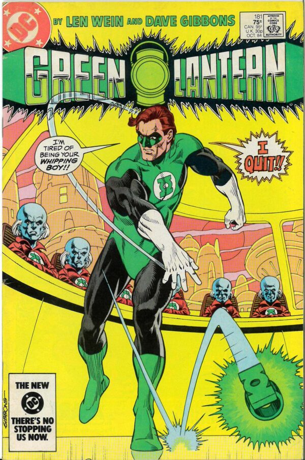 GREEN LANTERN (1960-1986 SERIES) #181: Hal Jordan quits the CORPS: CH’P: FN/VF