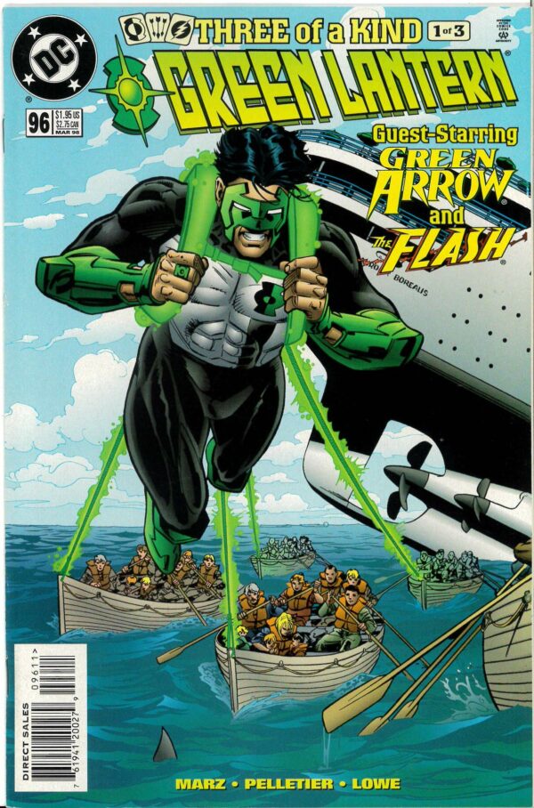 GREEN LANTERN (1990-2004 SERIES) #96: Three of a Kind 1/3: Flash: Green Arrow: