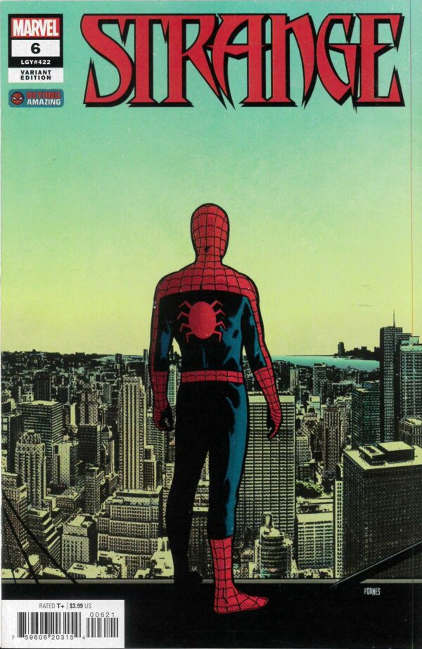 STRANGE (2022 SERIES) #6: Jorge Fornes Beyond Amazing Spider-man cover B