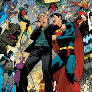 BATMAN/SUPERMAN: WORLD’S FINEST #10: Dan Mora Holiday cover C