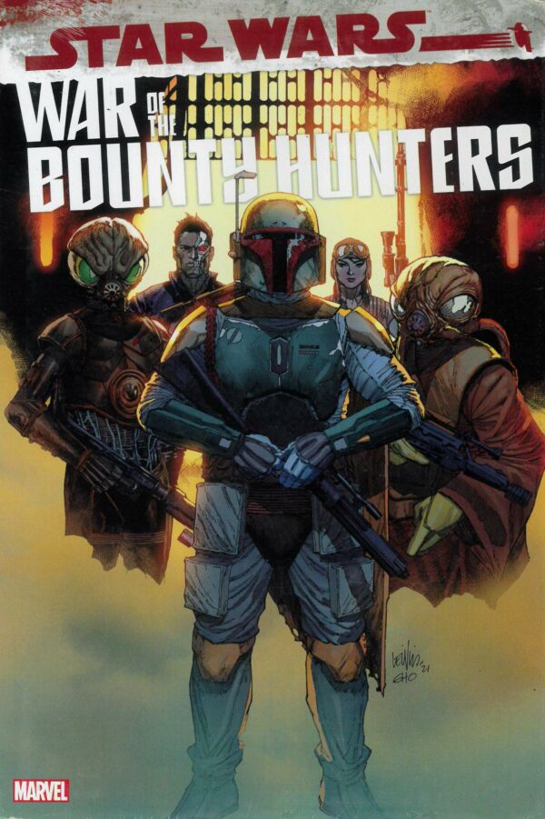 STAR WARS: WAR OF BOUNTY HUNTERS OMNIBUS (HC) #0: Leinil Francis Yu Direct Market cover