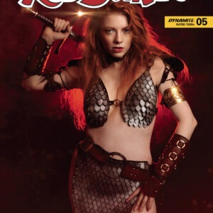 UNBREAKABLE RED SONJA #5: Augusta Monroe Cosplay cover E