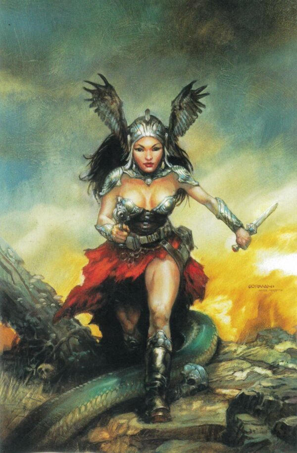 FRANK FRAZETTA’S DAWN ATTACK #1: Dave Dorman virgin RI cover F