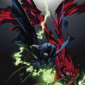 BATMAN/SPAWN (2022 SERIES) #1: Greg Capullo & Todd McFarlane Glow in the Dark cover J