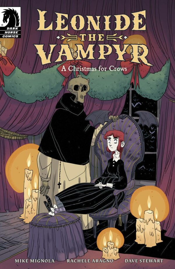 LEONIDE THE VAMPYR: A CHRISTMAS FOR CROWS: Rachele Aragno cover A