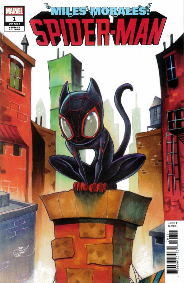 MILES MORALES: SPIDER-MAN (2023 SERIES) #1: Chrissie Zullo Cat cover G