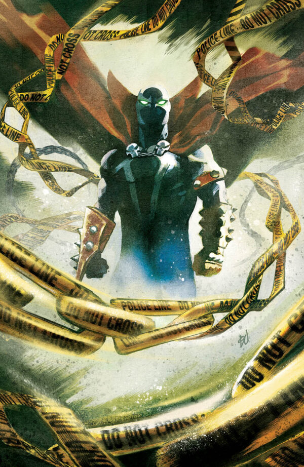 SPAWN: UNWANTED VIOLENCE #2: Mike Del Mundo virgin cover B