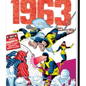MARVEL: JULY 1963 OMNIBUS (HC) #88: Jack Kirby X-Men #1 Direct Market cover