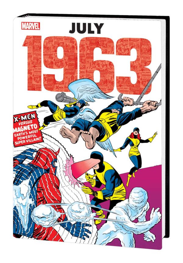 MARVEL: JULY 1963 OMNIBUS (HC) #88: Jack Kirby X-Men #1 Direct Market cover