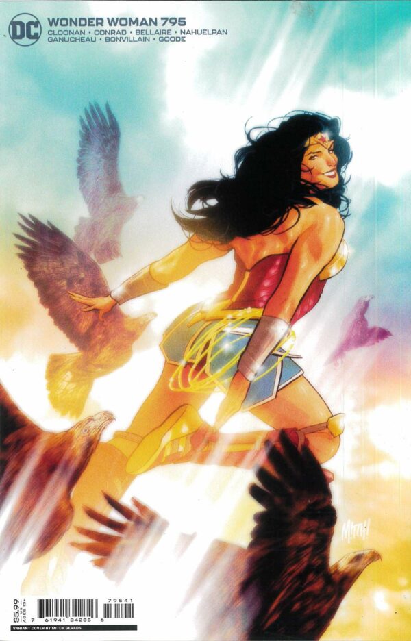 WONDER WOMAN (1942-1986,2010-2011,2020-2023 SERIES #795: Mitch Gerads cover D