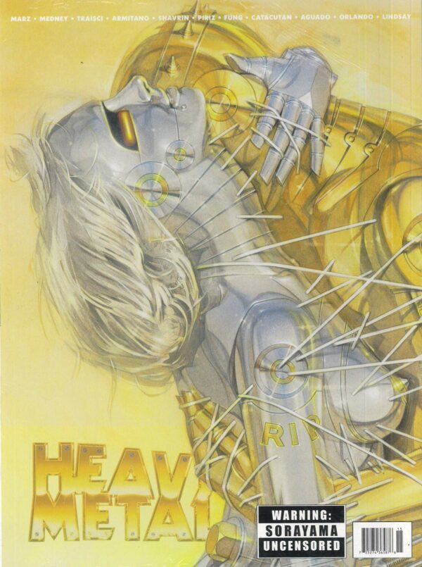 HEAVY METAL #312: Hajime Sorayama cover A