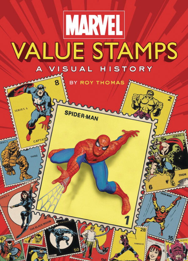 MARVEL VALUE STAMPS: A VISUAL HISTORY (HC): NM