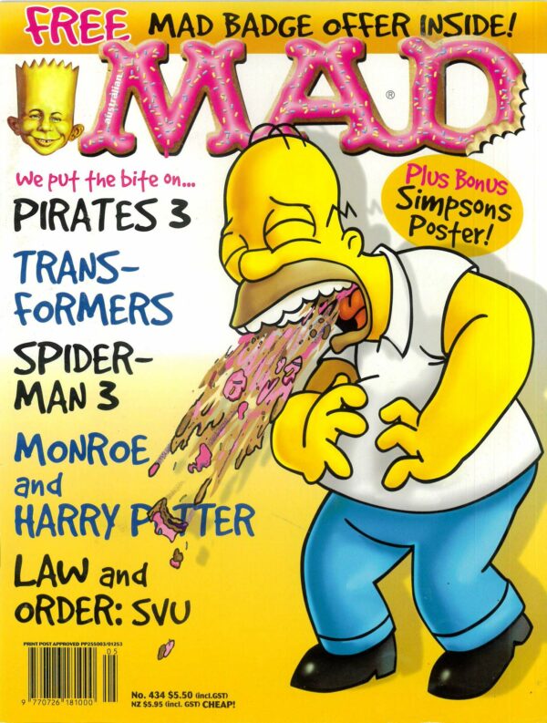 AUSTRALIAN MAD #434: NM