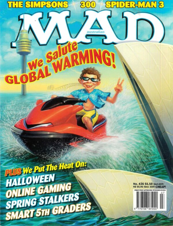 AUSTRALIAN MAD #436: VF/NM