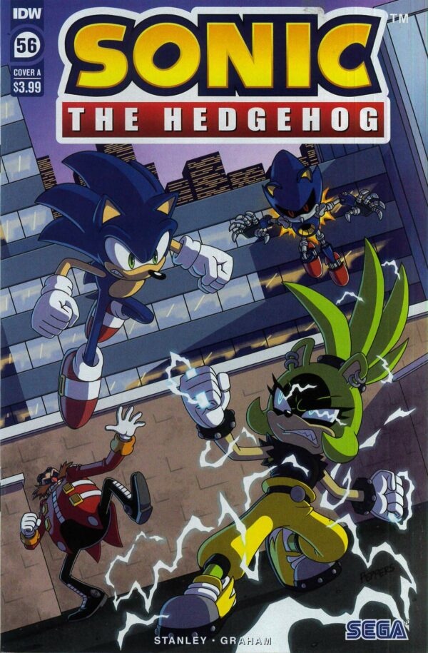 SONIC THE HEDGEHOG (2018 SERIES) #56: Jamal Peppers cover A