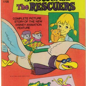 WALT DISNEY’S FILM PREVIEW COMIC (FP) (1953-1977) #89: The Rescuers – VG/FN