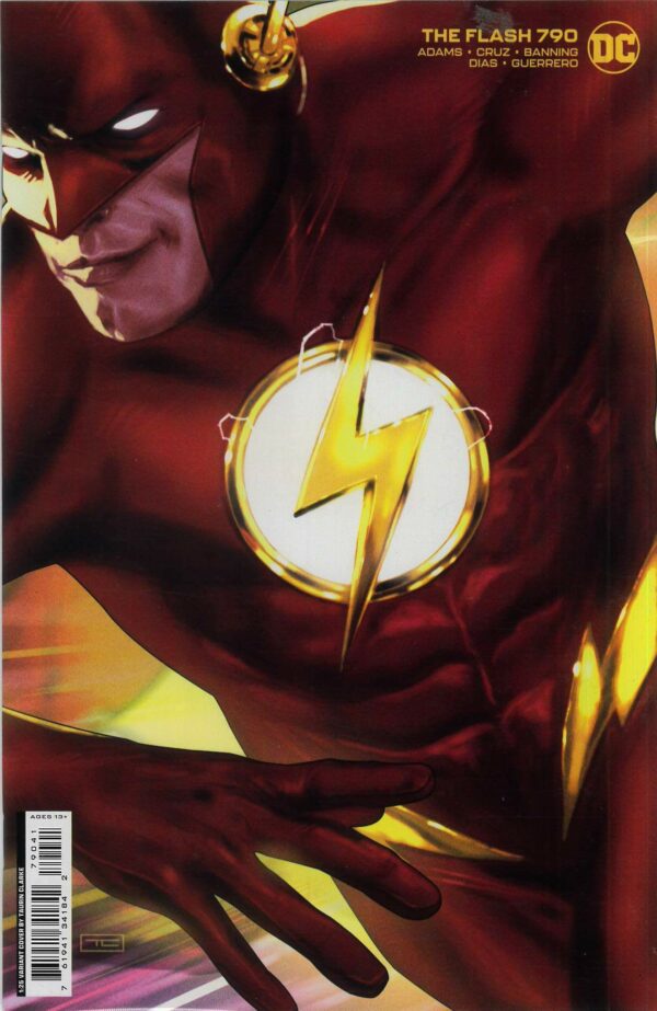 FLASH (1959-1985,2020- SERIES) #790: Taurin Clarke RI cover D