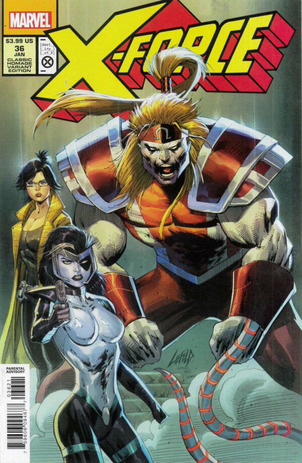 X-FORCE (2019 SERIES) #36: Rob Liefeld Classic Homage cover B