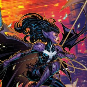 BATMAN/SUPERMAN: WORLD’S FINEST #11: Jonboy Meyers Huntress connecting cover C