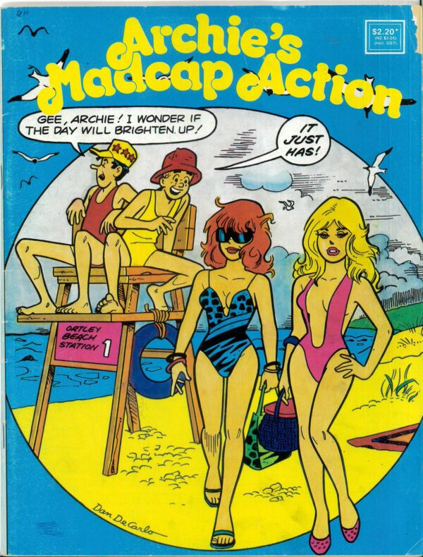 ARCHIE’S MADCAP ACTION: $2.20/$3.05 cv – VG