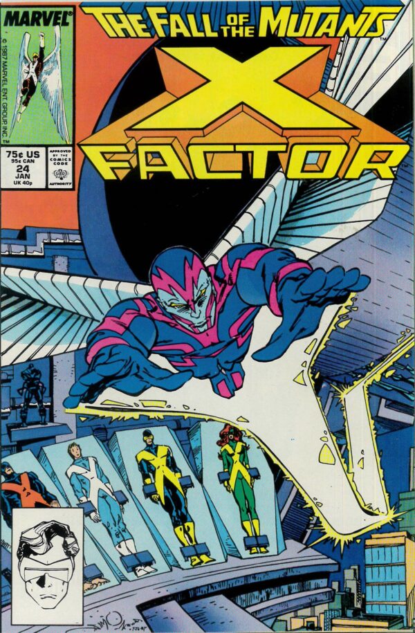X-FACTOR (1984-1998,2009-2013 SERIES) #24: 1st appearance Archangel – NM