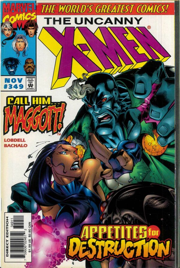 UNCANNY X-MEN (1963-2011,2015 SERIES) #349