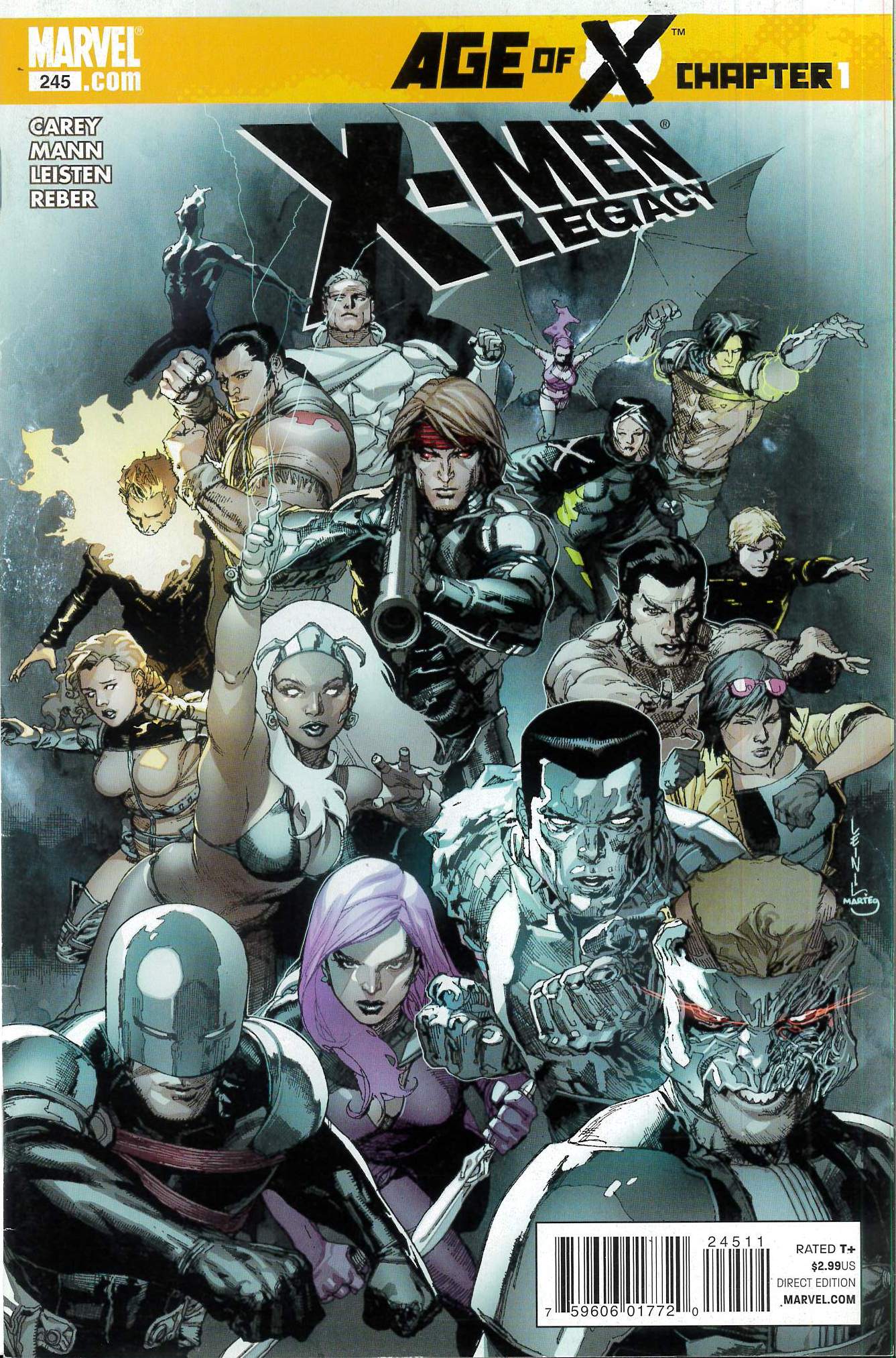 X-MEN (1991-2014 SERIES-LEGACY) #245: Age of X Part 1 X-MEN (1991-2014 SERIES-LEGACY) #245: Age of X Part 1