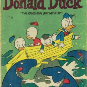 WALT DISNEY’S DONALD DUCK (D SERIES) (1956-1978) #90: Barks Vanishing Ship Mystery Day Lunch Ran Away Inventer/Any