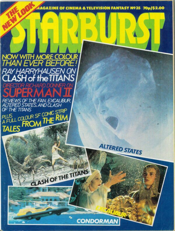 STARBURST #35: Clash of the Titans, Superman II, Excalibur, Condorman