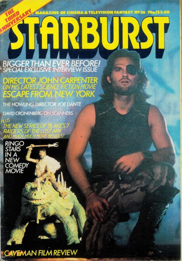 STARBURST #36: Escape From New York, Howling, Blakes 7, Raider/Lost Ark