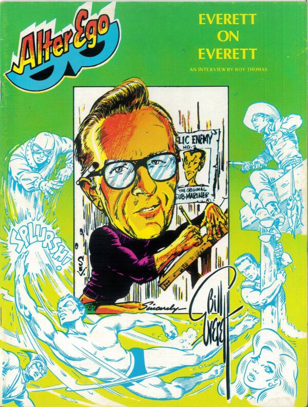 ALTER EGO MAGAZINE #11: #11 original series: Bill Everett issue (1978)