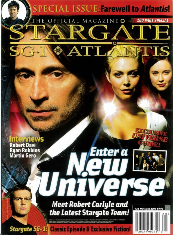 STARGATE MAGAZINE (SG-1 & ALL SERIES) #28