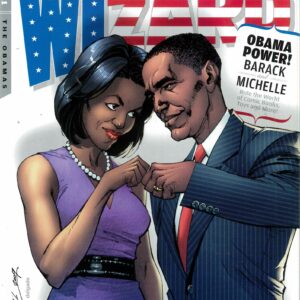 WIZARD PLATINUM PREVIEW MAGAZINE #2901: Campbell Obama’s cover special Platinum Edition – NM