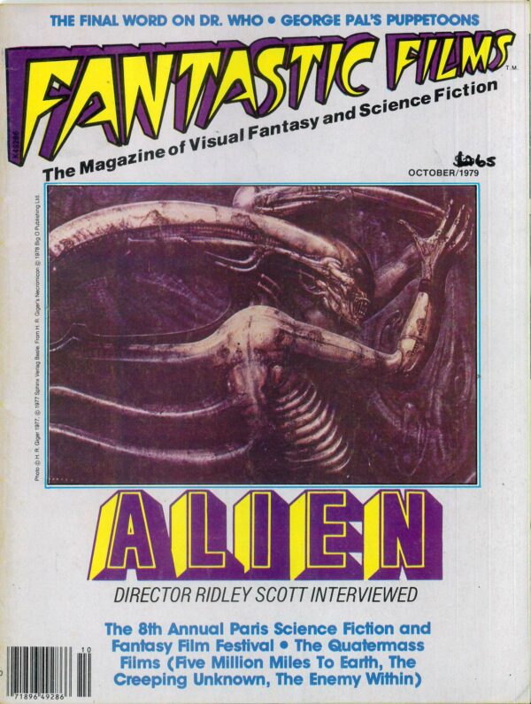 FANTASTIC FILMS #205: Volume 2 Issue 5 Ridley Scott (Alien) Interview – FN/VF