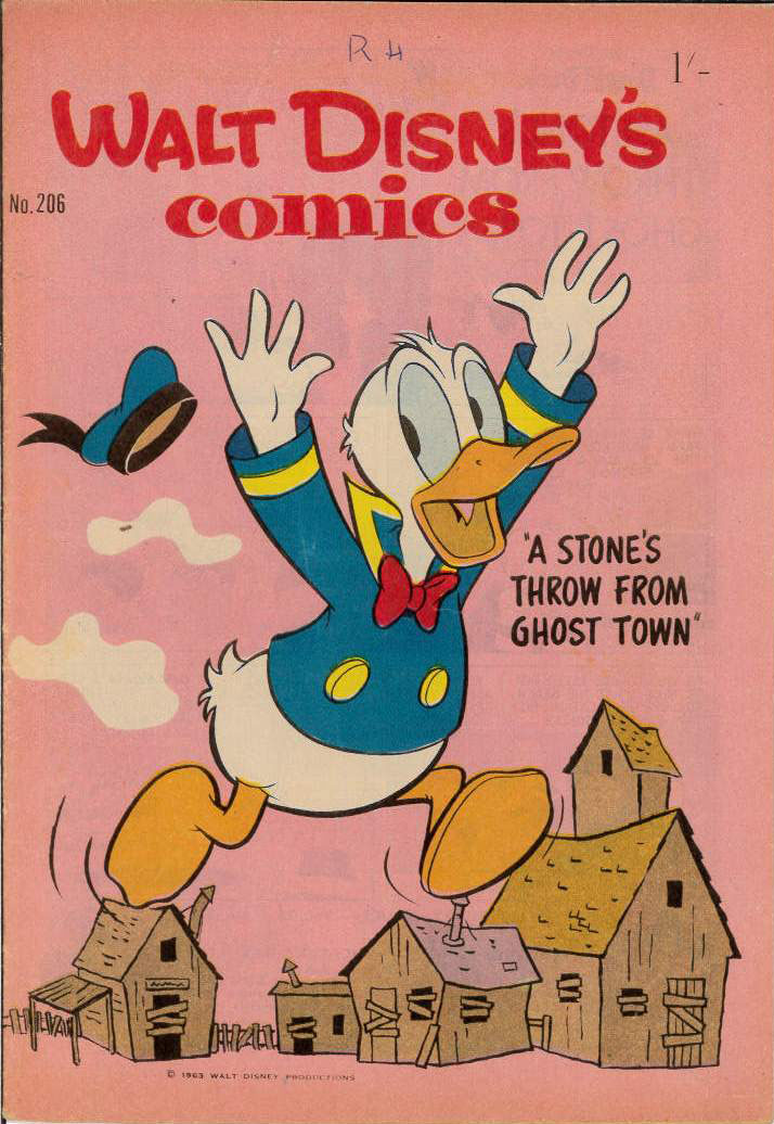 WALT DISNEY’S COMICS (1946-1978 SERIES) #206: VG/FN WALT DISNEY’S COMICS (1946-1978 SERIES) #206: VG/FN