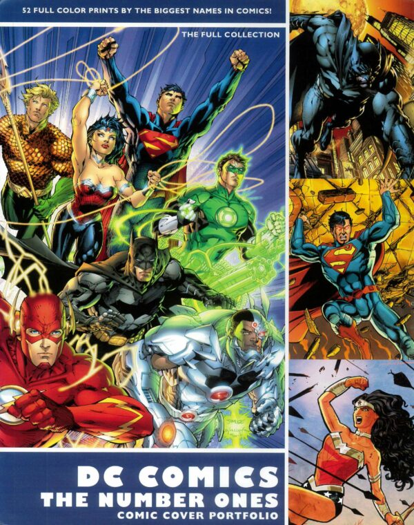 DC COMICS THE NUMBER ONES COMIC COVER PORTFOLIO: NM
