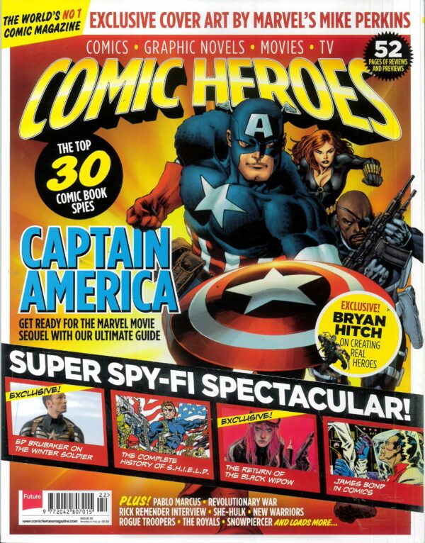 COMIC HEROES MAGAZINE #22