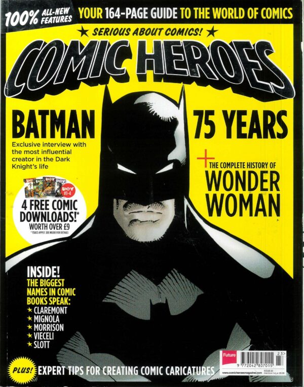 COMIC HEROES MAGAZINE #23
